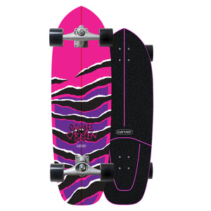 Carver Skateboards - 33.5" JOB Pink Tiger - CX completo