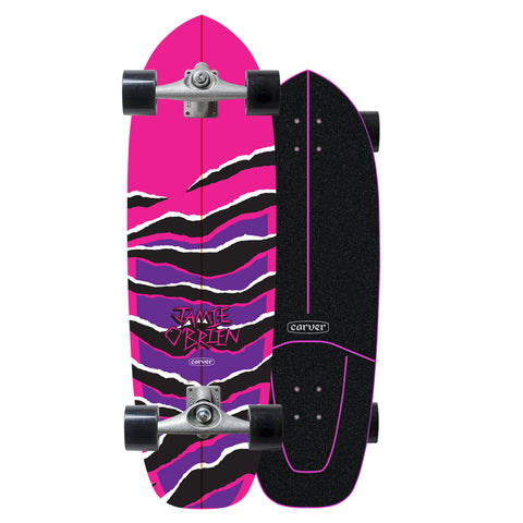 Carver Skateboards - 33.5" JOB Pink Tiger - CX completo