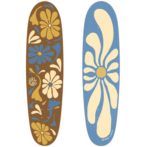 Carver Skateboards - 38" GrlSwirl LongSwirl - Deck Only - The Mysto Spot