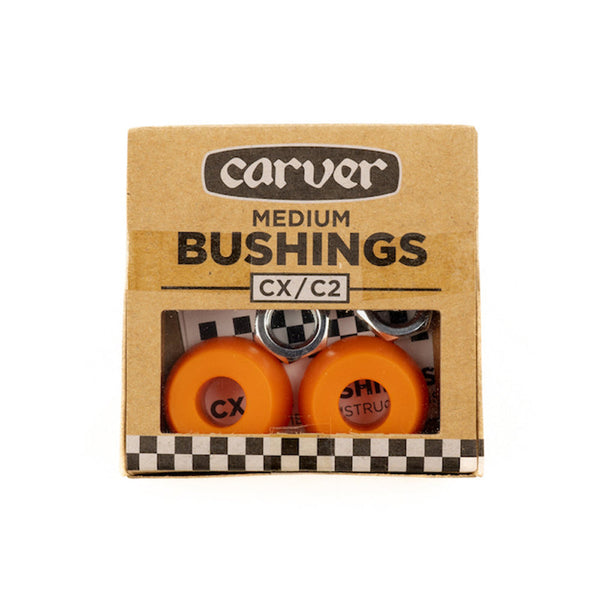 Carver Skateboards - CX Medium Bushing Set - Orange Glo - The Mysto Spot