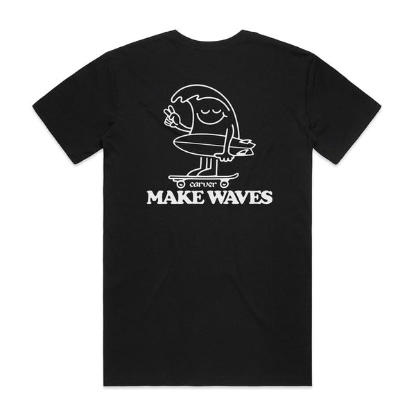 Carver Skateboards - Make Waves Tee - The Mysto Spot