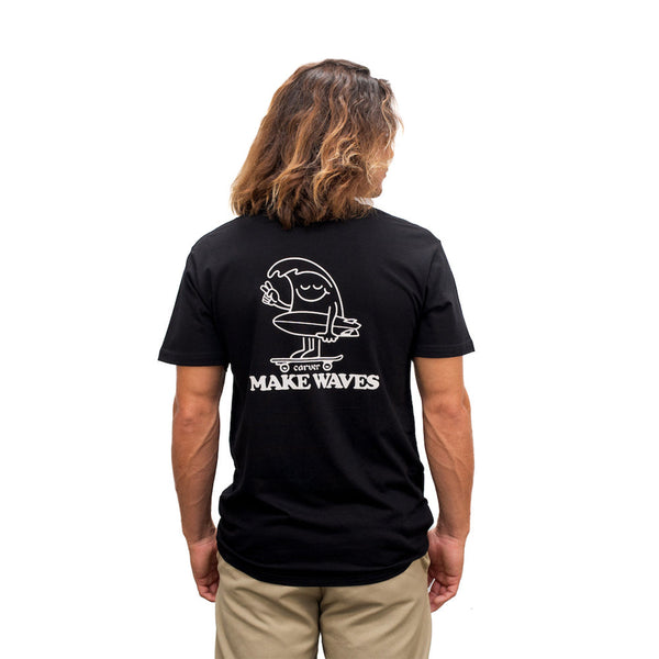 Carver Skateboards - Make Waves Tee - The Mysto Spot
