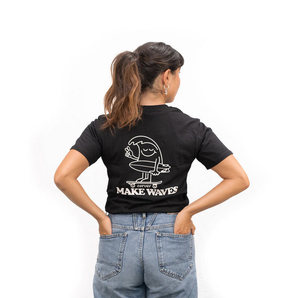 Carver Skateboards - Make Waves Tee - The Mysto Spot