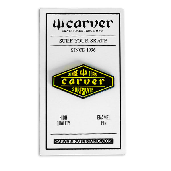 Carver Skateboards - Carver Pin - Surf Your Skate - The Mysto Spot
