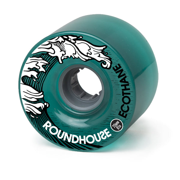 Carver Skateboards - Roundhouse Wheels - 70mm Eco Mag - Aqua (81A) - The Mysto Spot