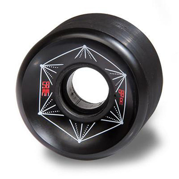 Carver Skateboards - Roundhouse Wheels - 58mm Park - Black (95A) - The Mysto Spot