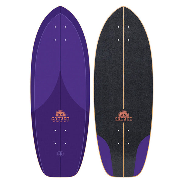 Carver Skateboards - 28" Purple Haze - Deck Only