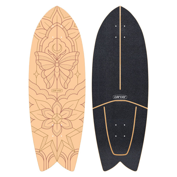 Carver Skateboards - 29.25" Mariposa - Deck Only - The Mysto Spot