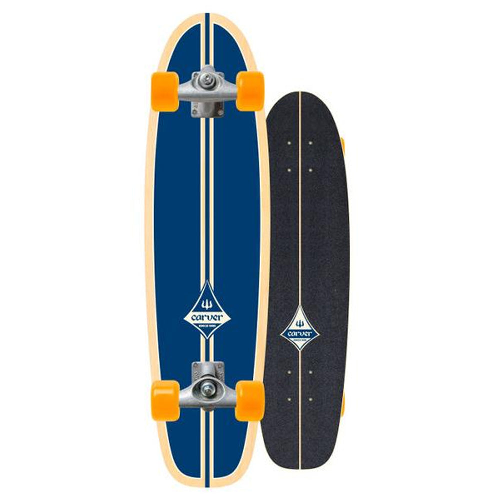 Carver Skateboards - 29" Surfrider Blue - C5 Complete