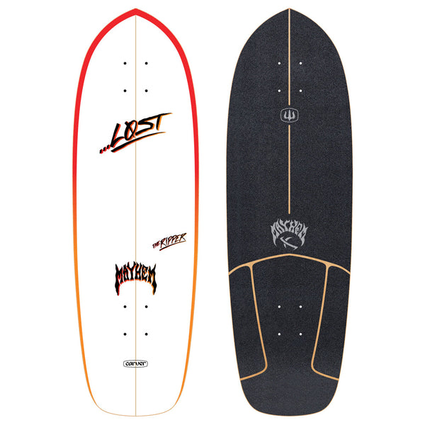Carver Skateboards - 30.75" ...Lost Ripper - Deck Only - The Mysto Spot