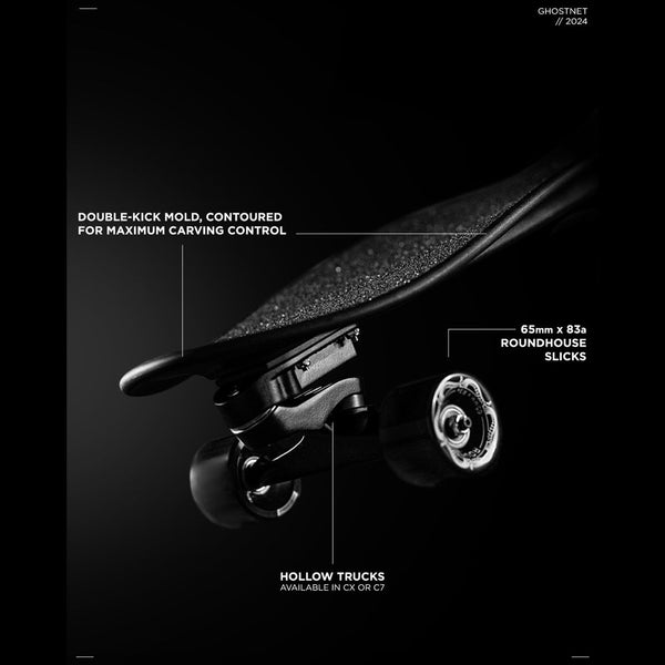 Carver Skateboards - 31" Ghostnet - C7 Complete - The Mysto Spot