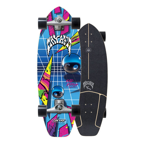Carver Skateboards - 31" ...Lost Rad Ripper Neon - CX Complete