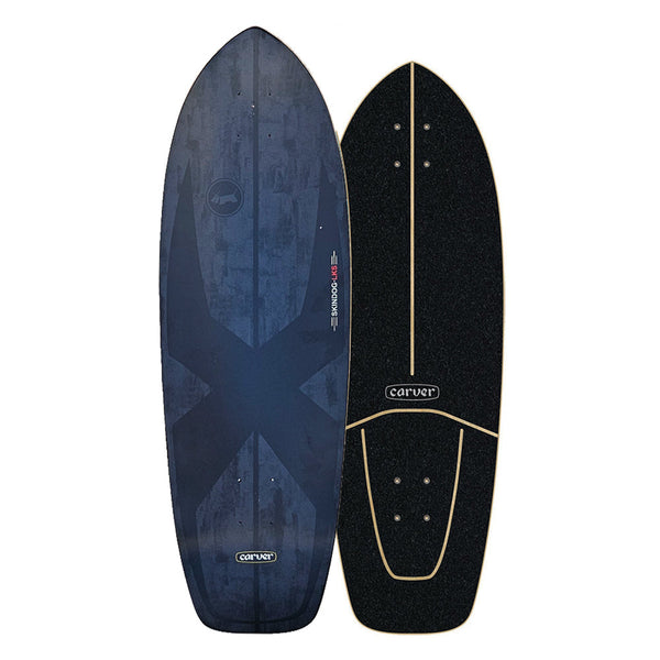 Carver Skateboards - 31" Skindog LKS SQSH - Deck Only - The Mysto Spot