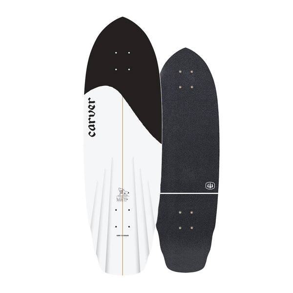 Carver Skateboards - 32.5" Black Tip - Deck Only