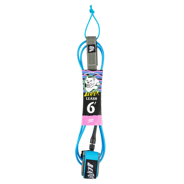 Catch Surf - Beater 6' Leash - Light Blue & Grey