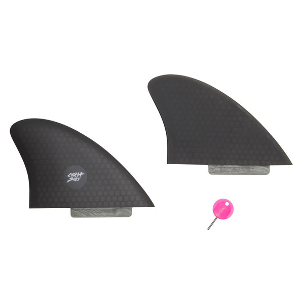Catch Surf - Ultra Hi-Perf Twin Fin Kit - Black