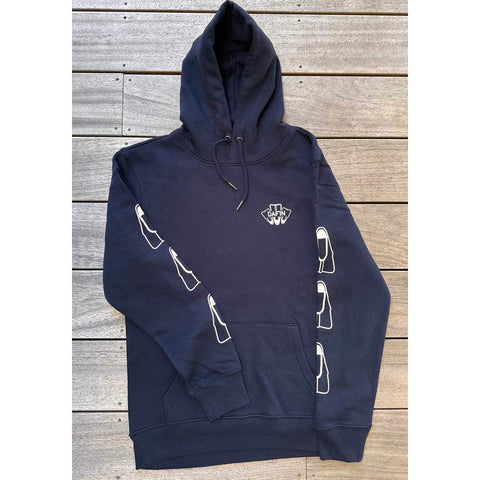 DaFin - Da Repeat Hoodie Fleece - Navy