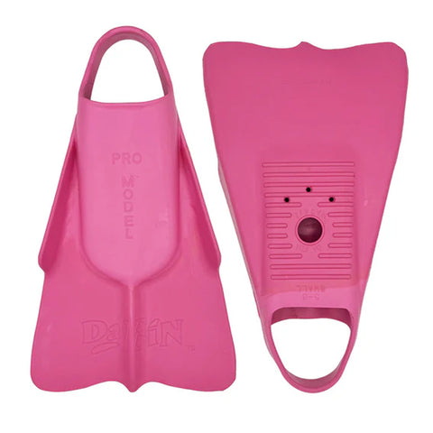 Palmes de natation DaFin - Rose et blanc