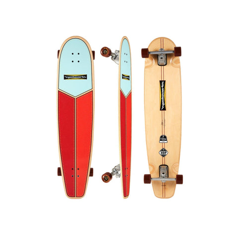 Hamboards - 45" The Huntington Hop - Light Blue/Orange/Red