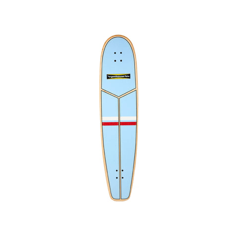 Hamboards - 45" The Huntington Hop - Light Blue/Red/White - Deck Only