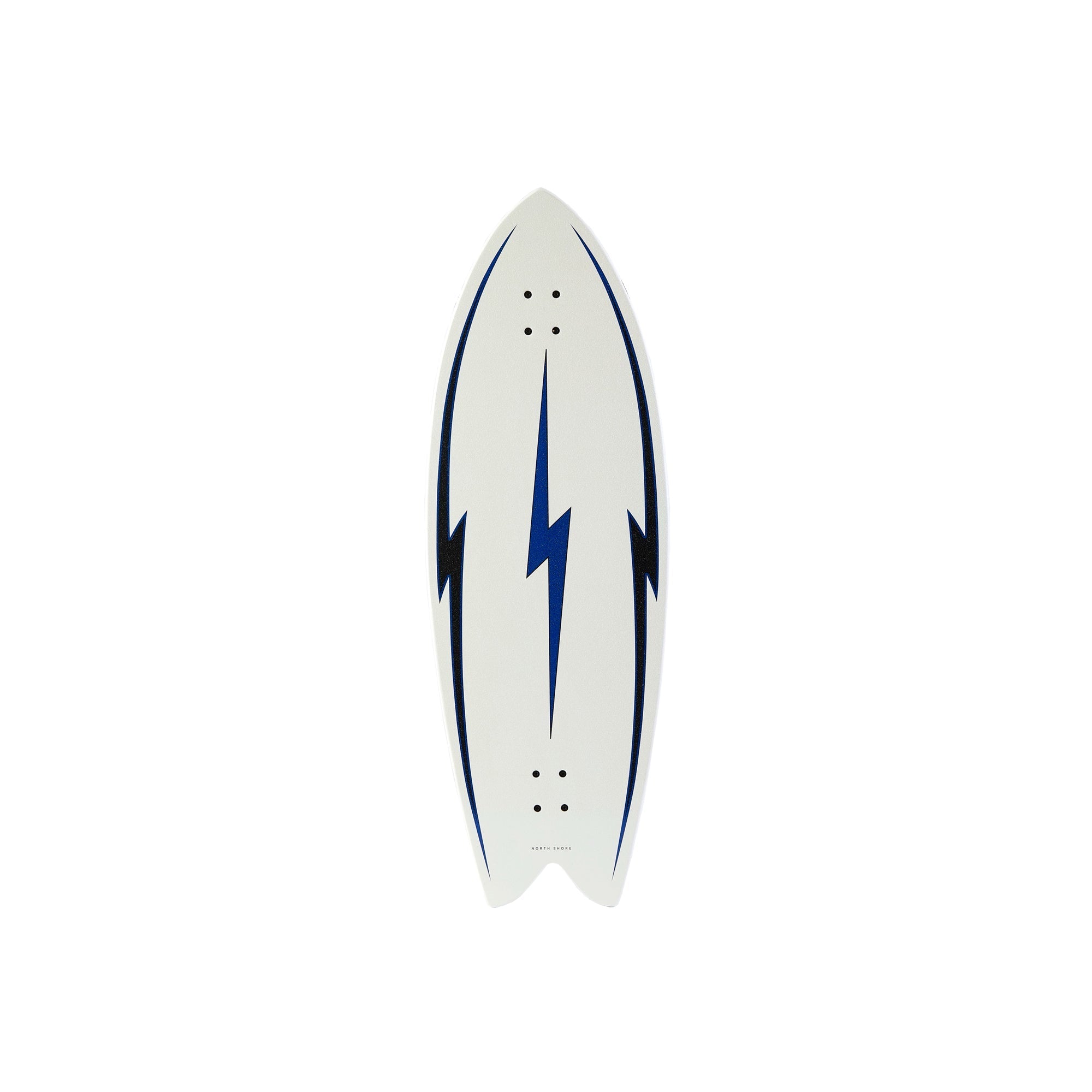 Hamboards - 43" The Pescadito - North Shore White - Deck Only