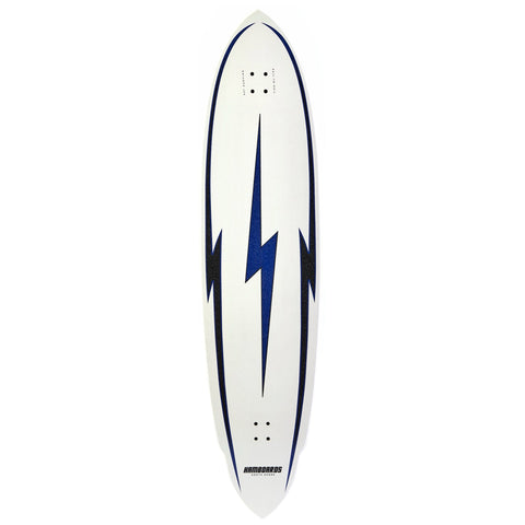 Hamboards - 5'7'' The Pinger - North Shore White - Deck Only