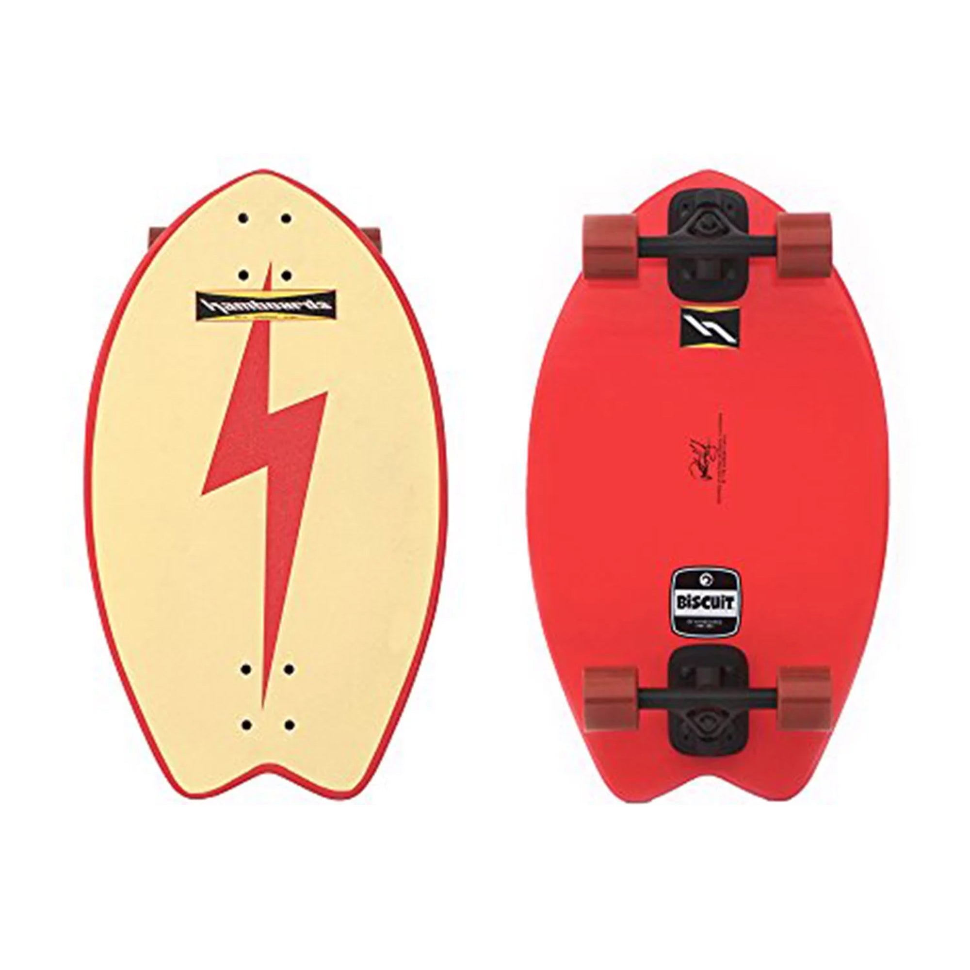 Hamboards - 24" The Biscuit - Red Bolt