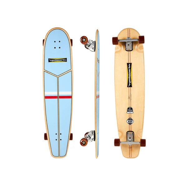 Hamboards - 45" The Huntington Hop - Light Blue/Red/White