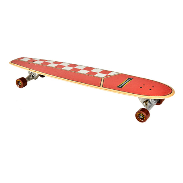 Hamboards - 45" The Huntington Hop - Orange/White Checkers