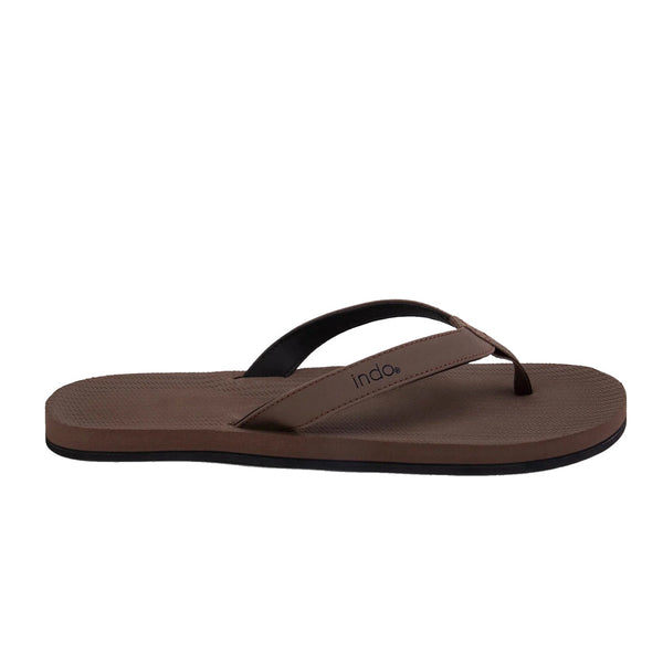 Indosole - Mens Flip Flops - ESSNTLS - Soil - The Mysto Spot