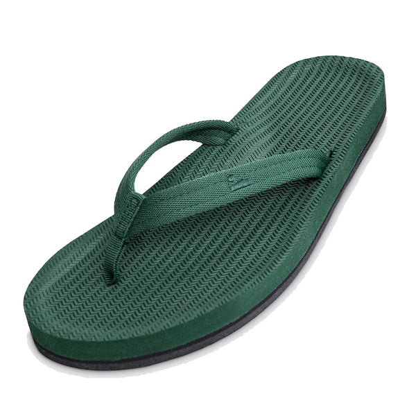 Indosole - Womens Flip Flops - Easy Living - Leaf