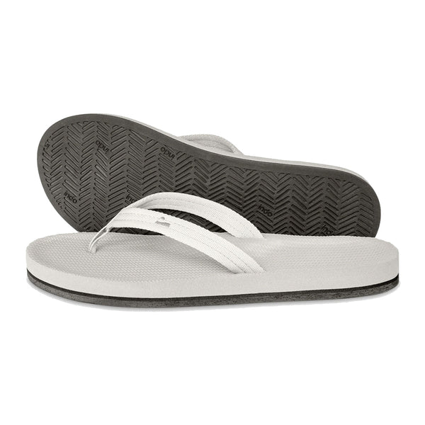 Indosole - Womens Flip Flops - Easy Living - Sea Salt