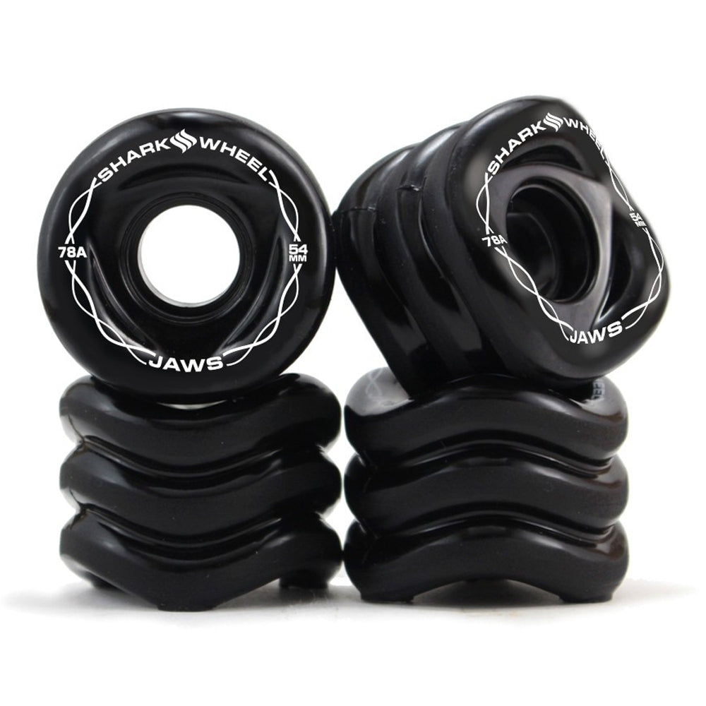 Shark Wheel - Jaws - 54mm Skateboard Wheels - Black