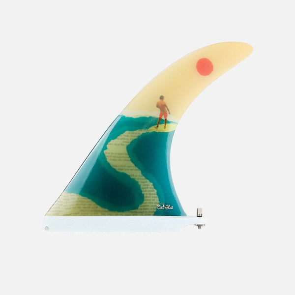 Deflow - Ciel Glue Cream 9.75" Single Fin - The Mysto Spot