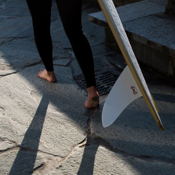 Deflow DnD 8.75" - CLovis Donizetti Longboard fin - The Mysto Spot