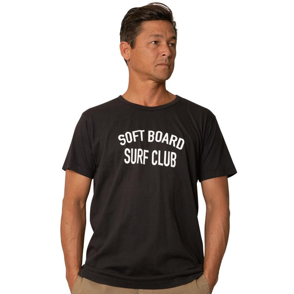 Catch Surf - Catch Surf - Softboard Surf Club S/S Tee ~ Black - Products - The Mysto Spot