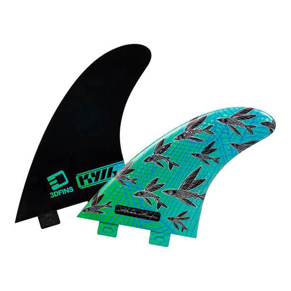 3D Fins - Akila Aipa Twin - Flying Fish (FCS1/FCS2/Futures)