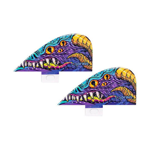 Palmes 3D - Dimpster Twin - Piranha (FCS1/Futures)