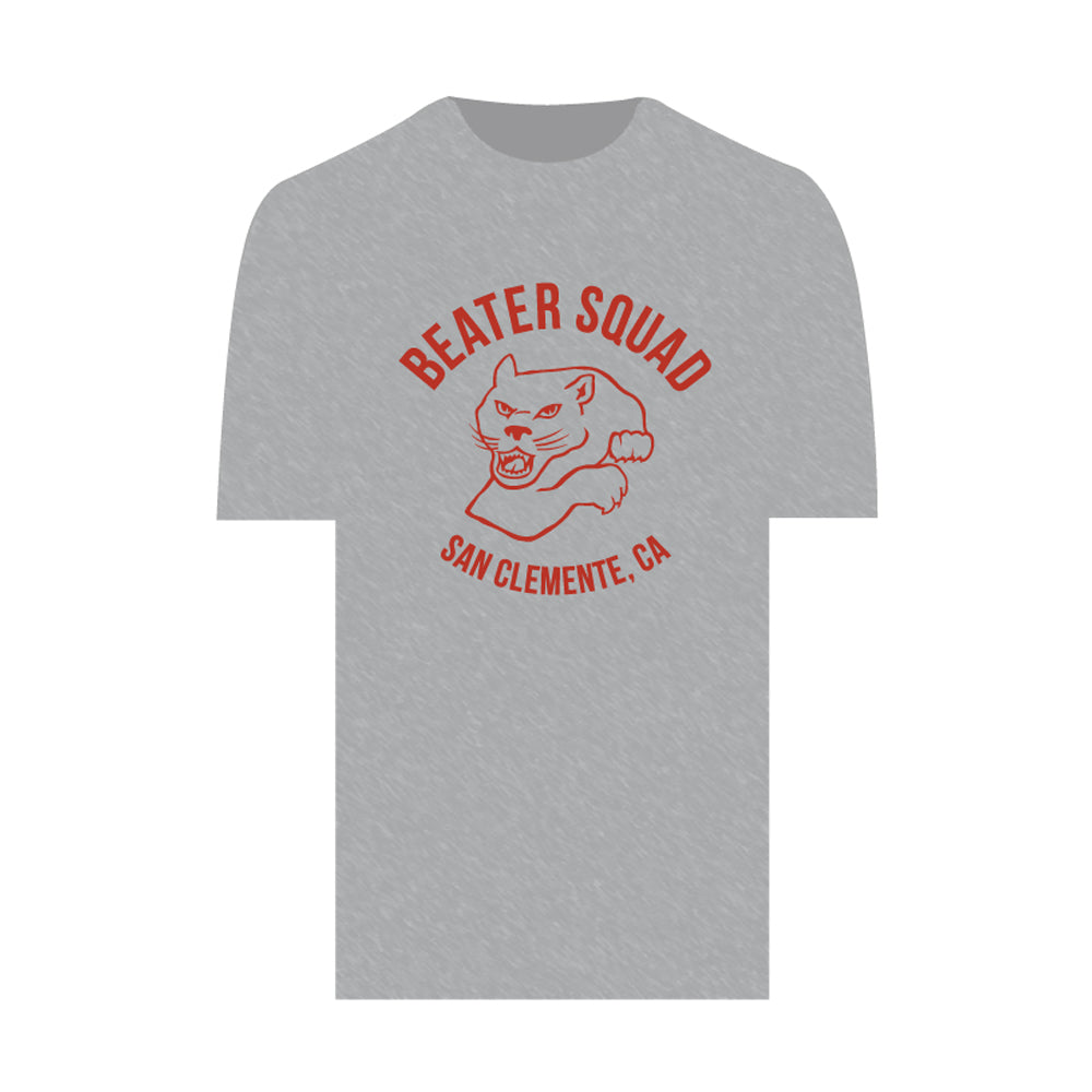Catch Surf - Beater Squad Tee ~ Heather Grey - Large - The Mysto Spot