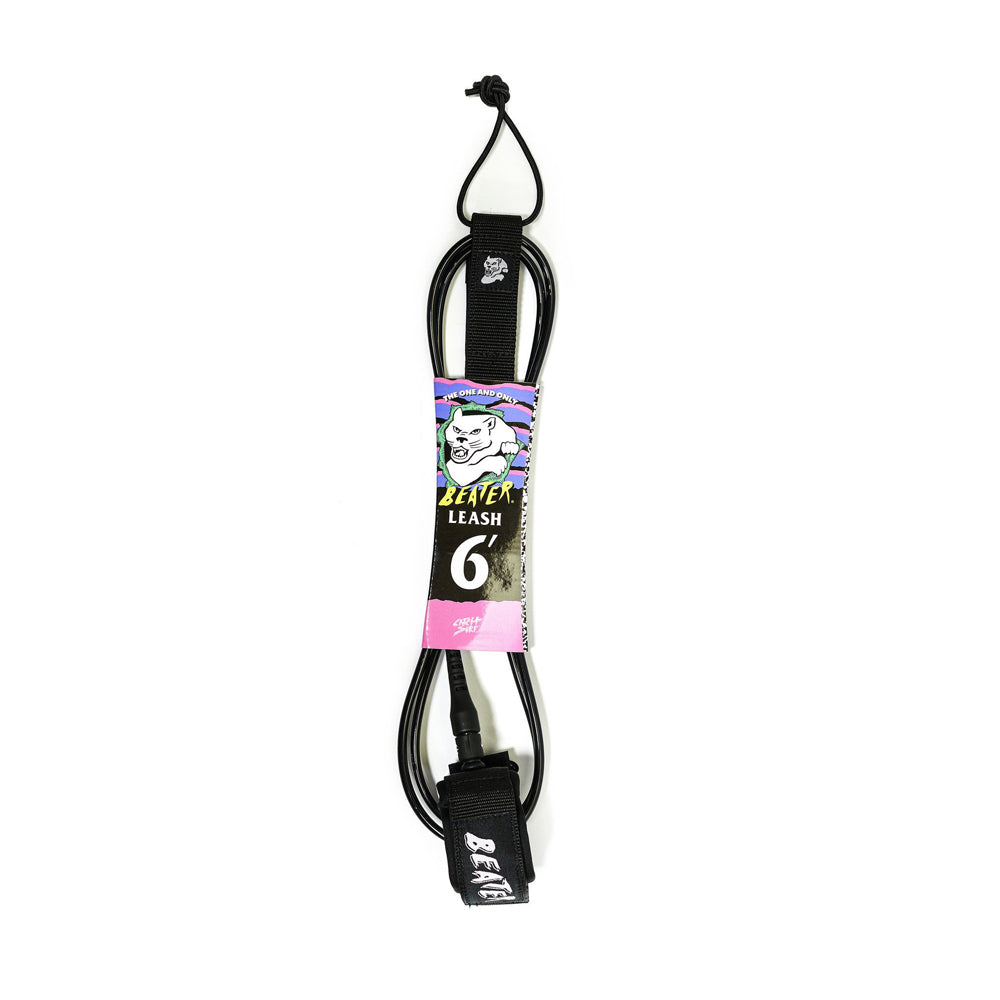 Catch Surf - Catch Surf - Beater 6' Leash - Black/Checker - Products - The Mysto Spot