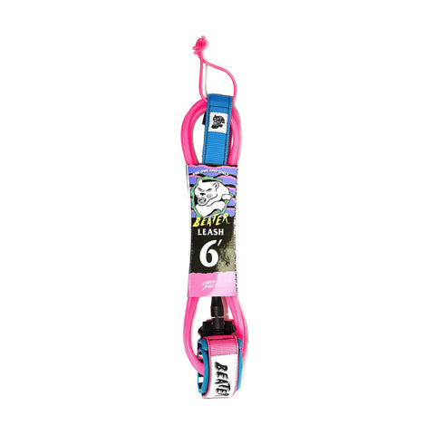Catch Surf - Catch Surf - Beater 6' Leash - Pink/Blue - Products - The Mysto Spot