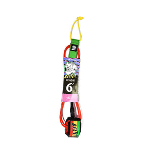 Catch Surf - Catch Surf - Beater 6' Leash - Rasta - Products - The Mysto Spot
