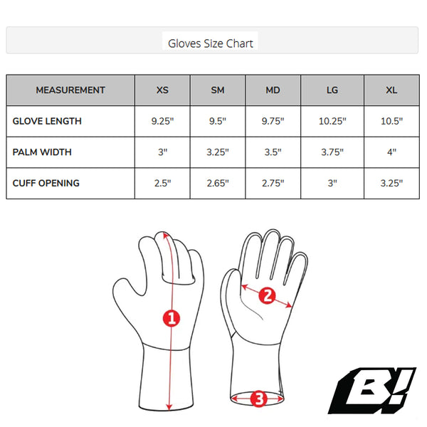 Buell - Guantes de 5 mm