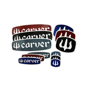 Carver - Carver Skateboards - 25 Sticker Pack - Products - The Mysto Spot