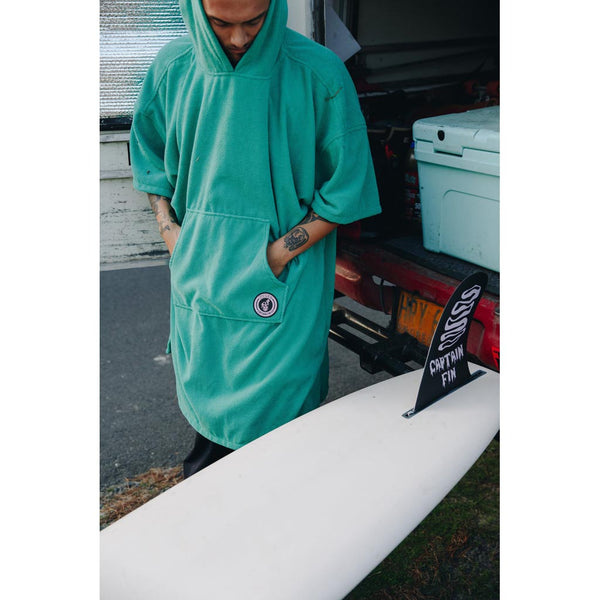 CF x Poler Changing Robe - Green - Captain Fin Co - UK