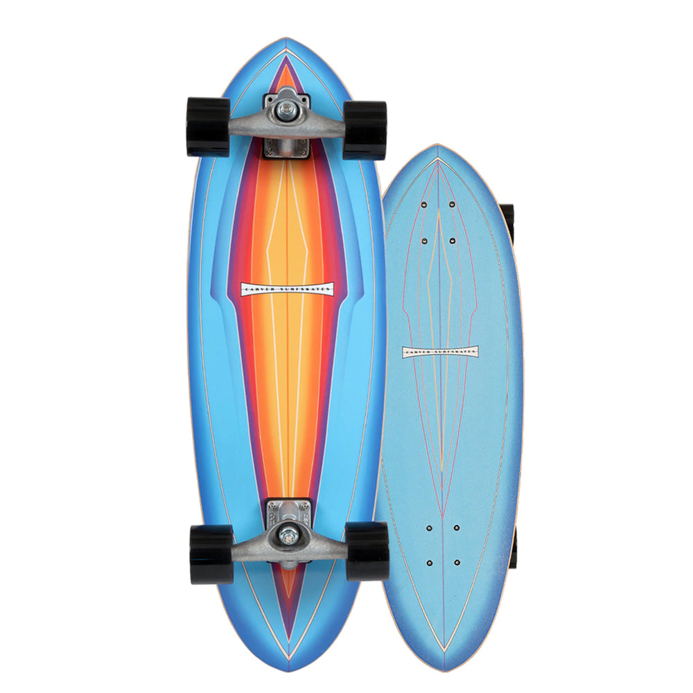 Carver Skateboards - 31" Blue Haze - CX completo