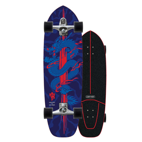 Carver Skateboards - 34" Kai Dragon - C7 completo
