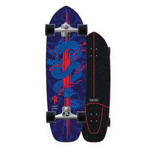 Carver Skateboards - 34" Kai Dragon - CX completo