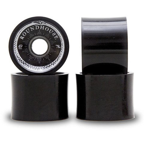 Carver Skateboards - Roues Roundhouse - Concaves fumés 69 mm (78A)