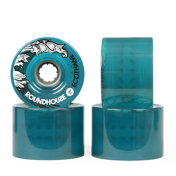 Carver Skateboards - Roues Roundhouse - Ecothane 70 mm Aqua Mags (81A)